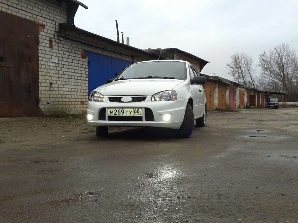 Мы вернулись)))) — Lada Калина Универсал (1G), 1,6 л, 2011 года ...