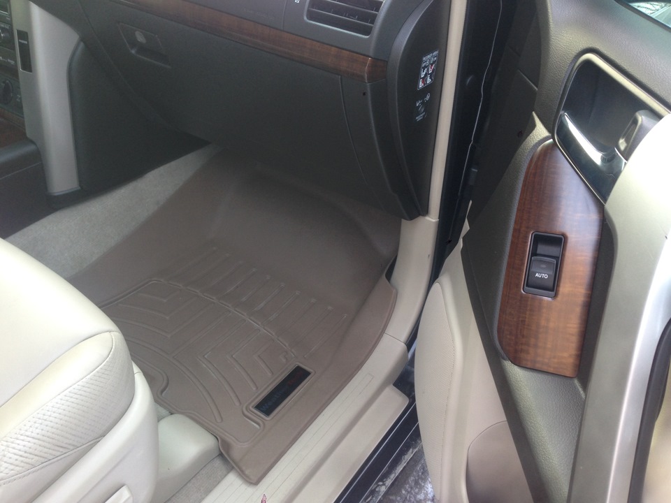 Замена ковриков на коврики — Toyota Land Cruiser Prado 150-series, 4 л ...