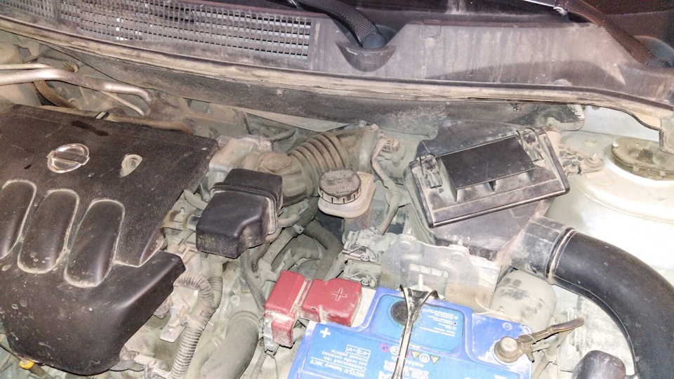 #15 Чистка дроссельной заслонки Кашкай — Nissan Qashqai (1G), 2 л, 2011 ...