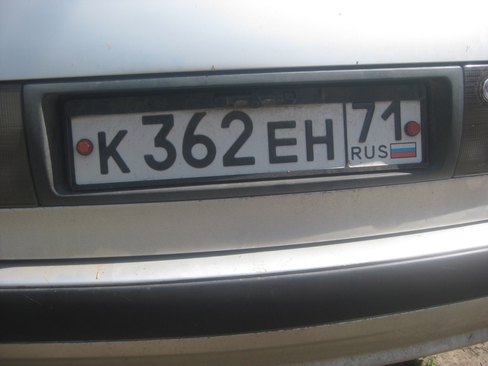 Камера заднего вида с инфракрасной подсветкой. — Audi 80 (B4), 2 л ...