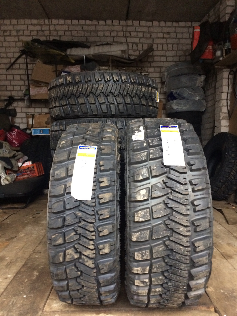 разница по ширине 37/12,5 и 38/14,5 (собственно чего и добивался)… — ГАЗ Соболь 4х4