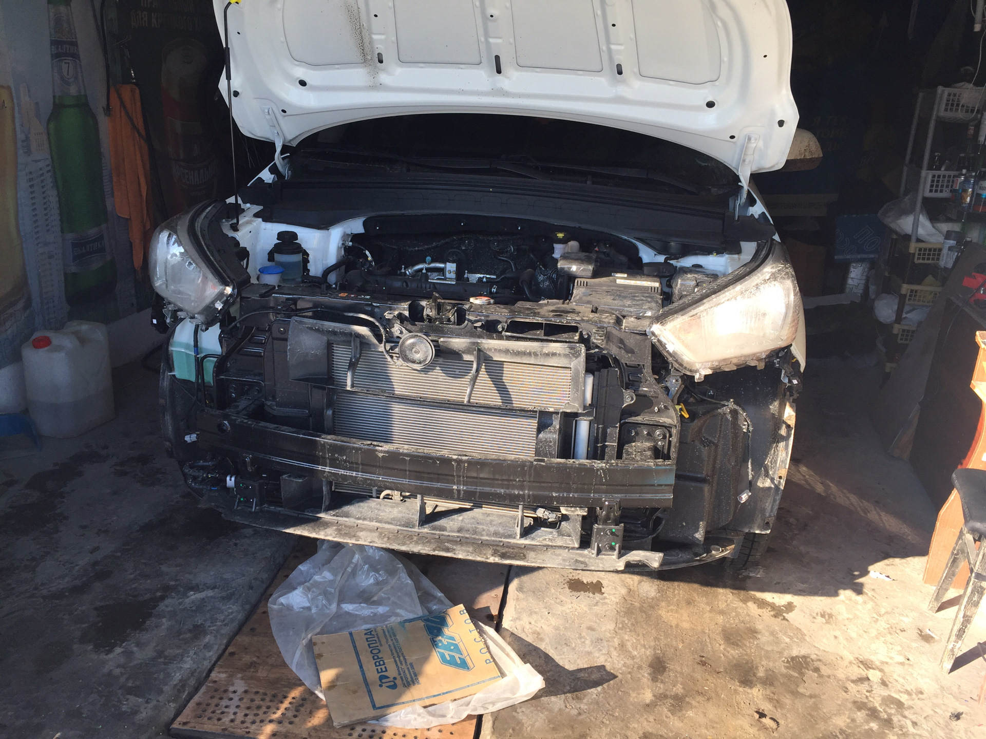 Creta как снять бампер Сетка в бампер - Hyundai Creta (1G), 1,6 л, 2016 года аксессуары DRIVE2
