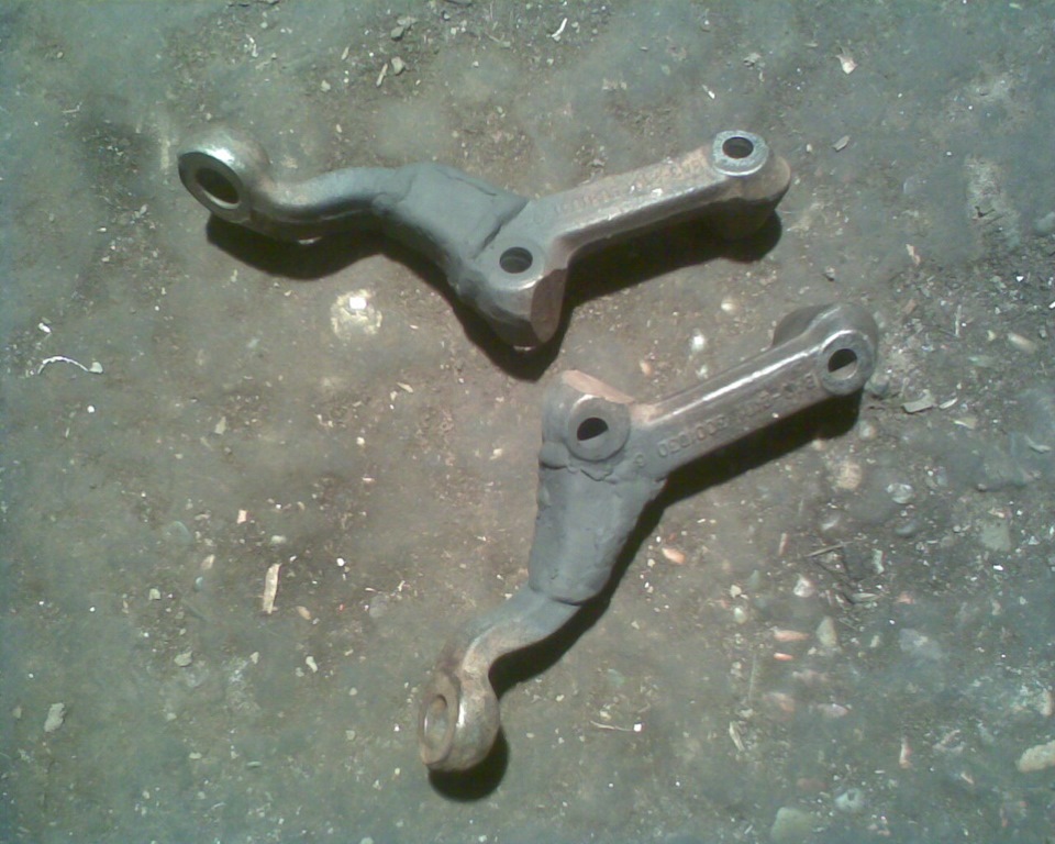 Короткие сошки и окончательная установка рычагов. — Lada 2102, 2 л ...