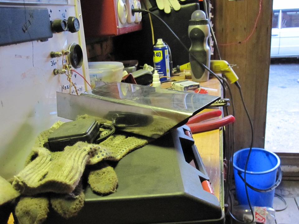 Предварительная гибка. — Lada 21063