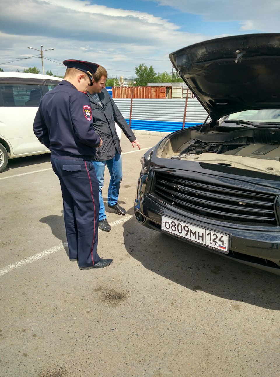 Замер ЛКП и начало работ по установке обвесов — Infiniti QX70, 3,7 л, 2013  года | тюнинг | DRIVE2