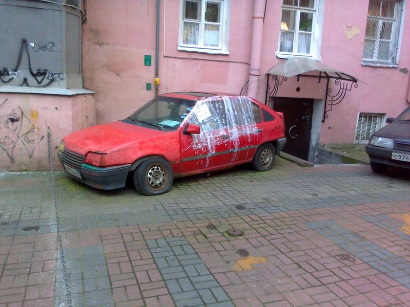 Брошенные автомобили в санкт петербурге