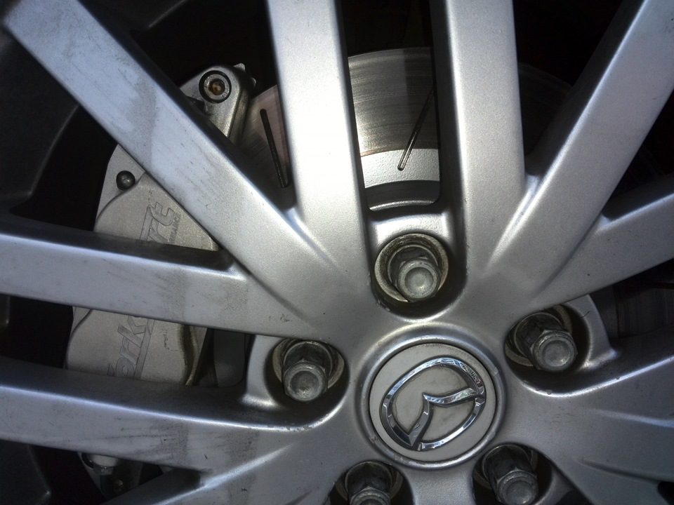 Новые тормозилки — CorkSport Big Brake Caliper Kit — Mazda 6 MPS, 2,3 л