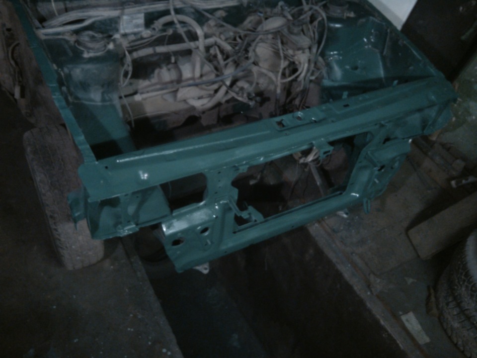 Замена телевизора ВАЗ 21099, грунтовка, покраска. — Lada 21099, 1,5 л ...