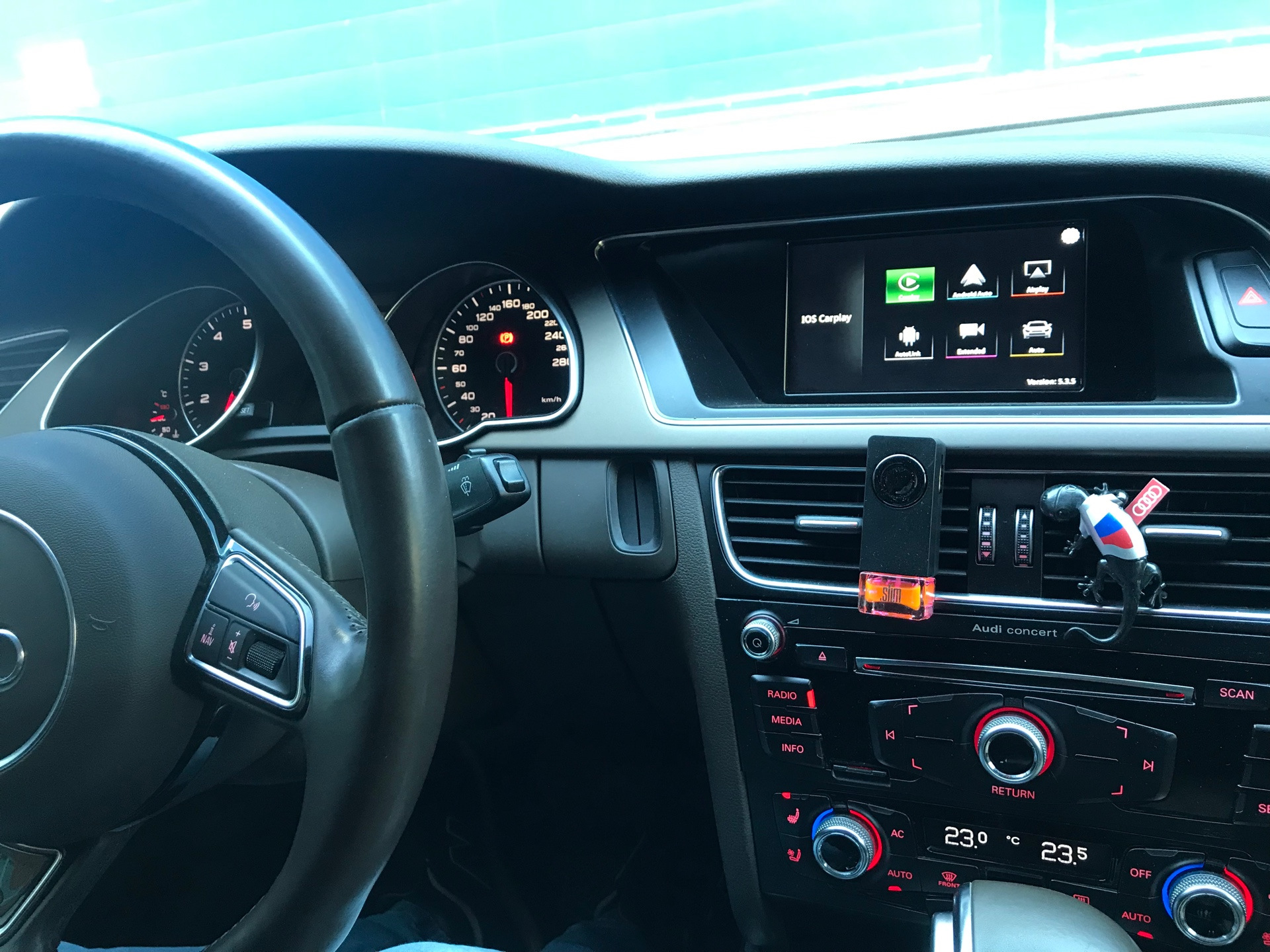 Audi q3 carplay активация