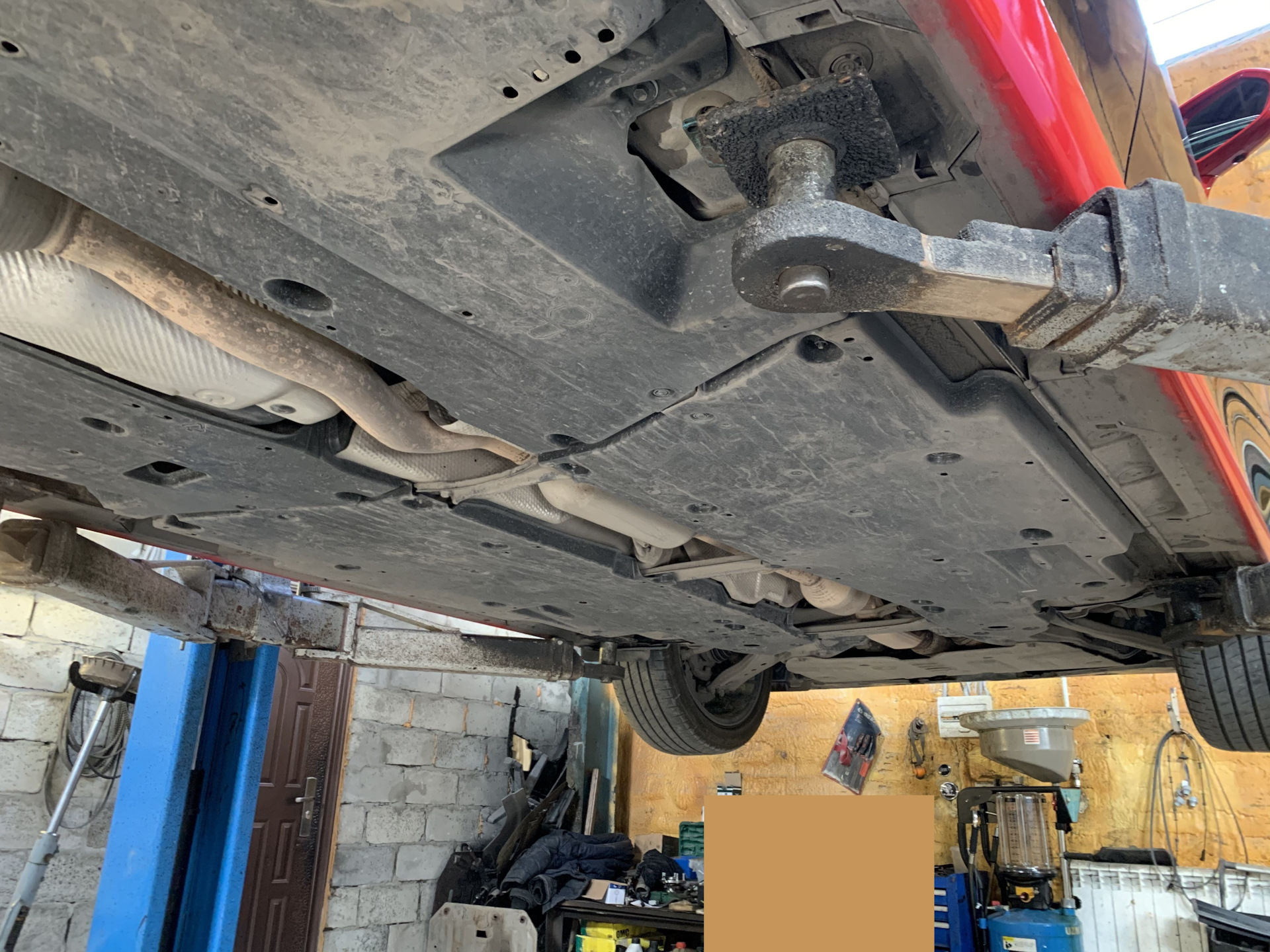 Сamry 70 пластиковая защита днища — приобретение и установка — Toyota ...