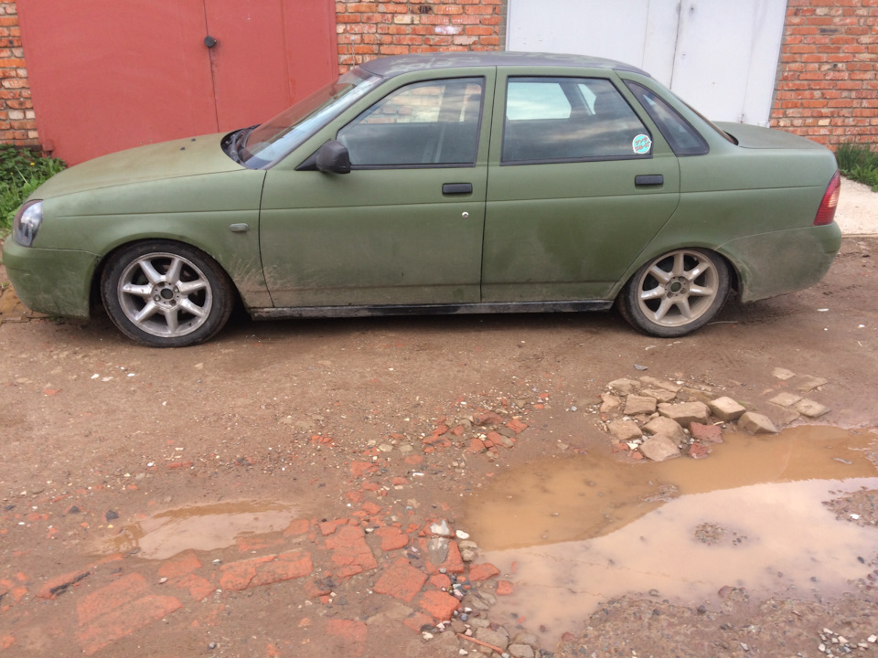 Стойки 2110 в Приору. Подвеска -70 ss20 komfort. Задняя распорка ...