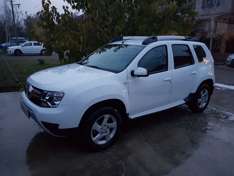 Рено дастер бу краснодарский край. Белый Renault Duster i Рестайлинг 1.5d MT (109 Л.С.) 4wd с пробегом