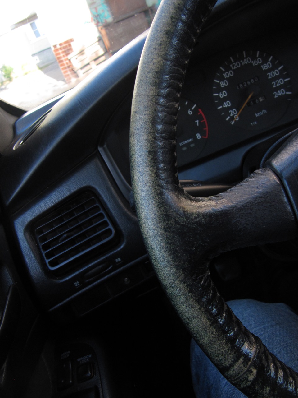 Руль и магнитола. — Toyota Carina E, 2 л, 1994 года | аксессуары | DRIVE2
