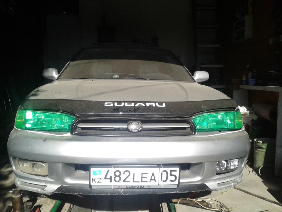 Зеленые фары — Subaru Legacy (BD/BG/BK), 2,5 л, 1996 года | стайлинг ...