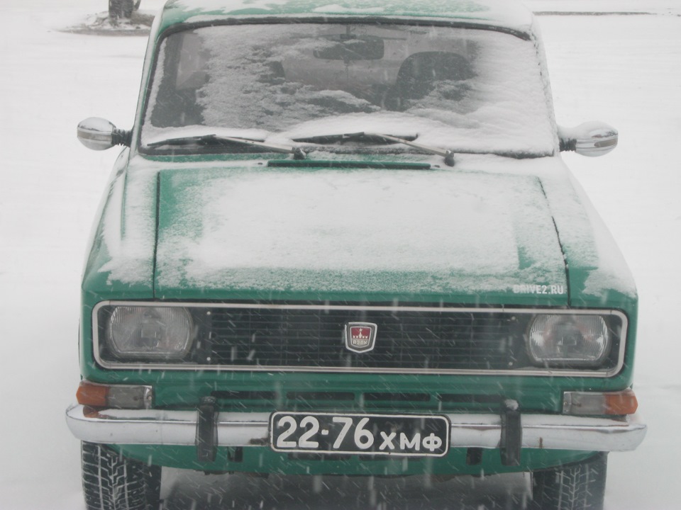 пришла долгожданная зима. — Москвич 2140, 1,7 л, 1978 года | наблюдение ...