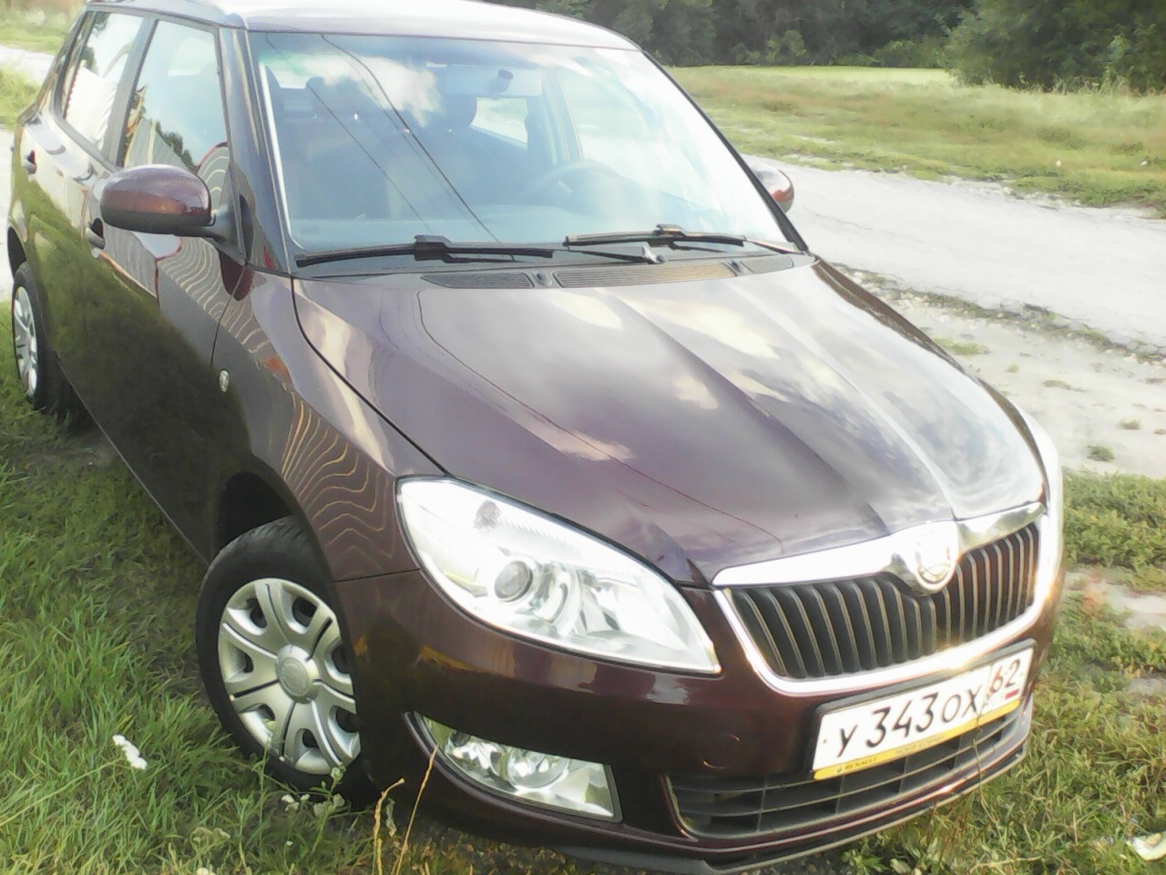 Прощай шкода. Надеюсь с Вагом больше не увидимся. — Skoda Fabia Mk2, 1 ...