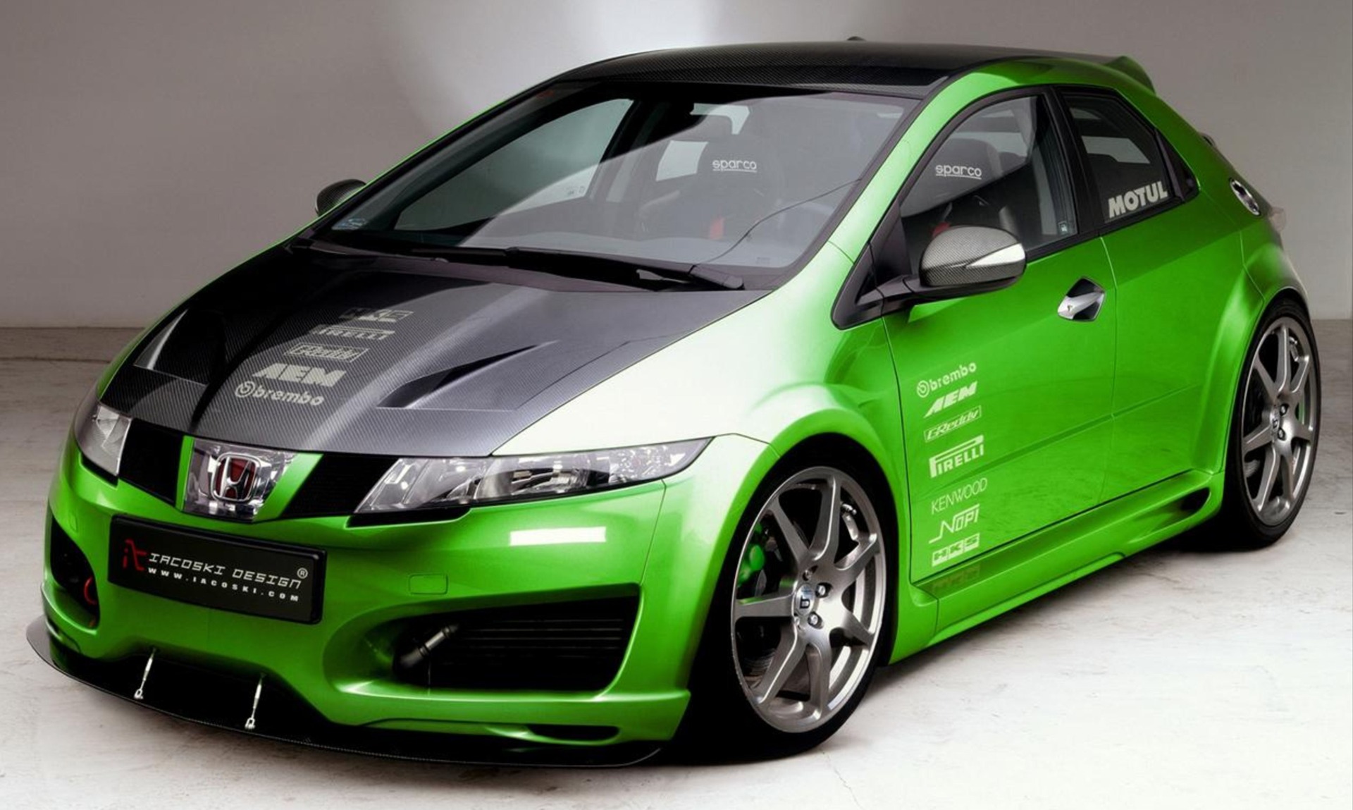 Honda Civic 5d лаймовый