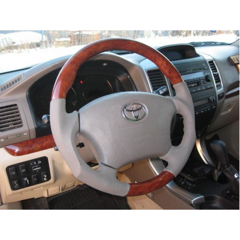 Руль land cruiser prado. Анатомический руль Прадо 120. Руль Прадо Тойота 2007. Руль Land Cruiser 120. Руль анатомический на Тойота Прадо 120.