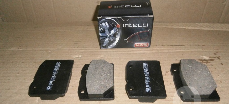 Тормозные диски Lada+колодки Intelli — Lada 21073, 1,5 л, 2002 года ...