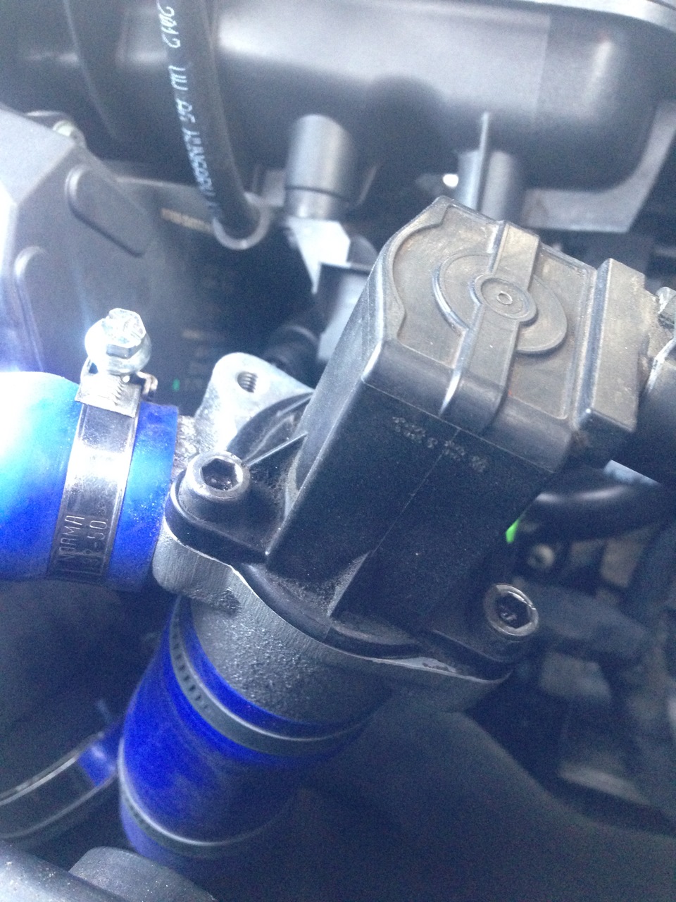 ByPass Golf R и Труба на Впуск 3 дюйма (Фото) — Skoda Superb Combi (Mk2