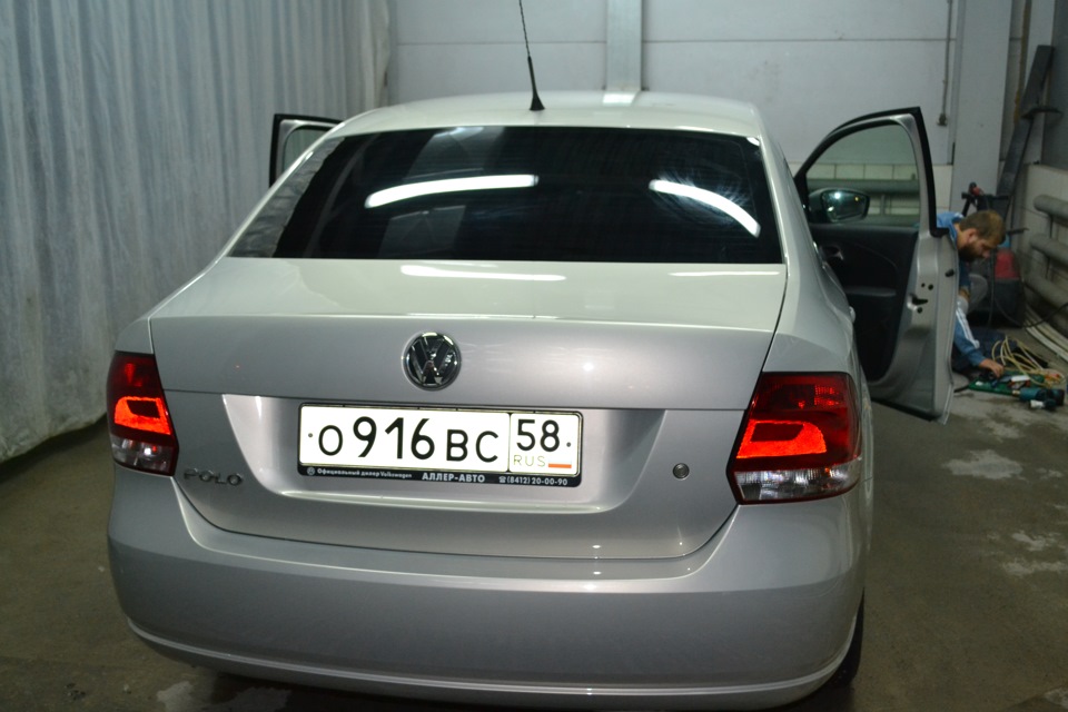 Прощай аквариум… Помогли в Vinyl Studio в г. Пенза — Volkswagen Polo ...