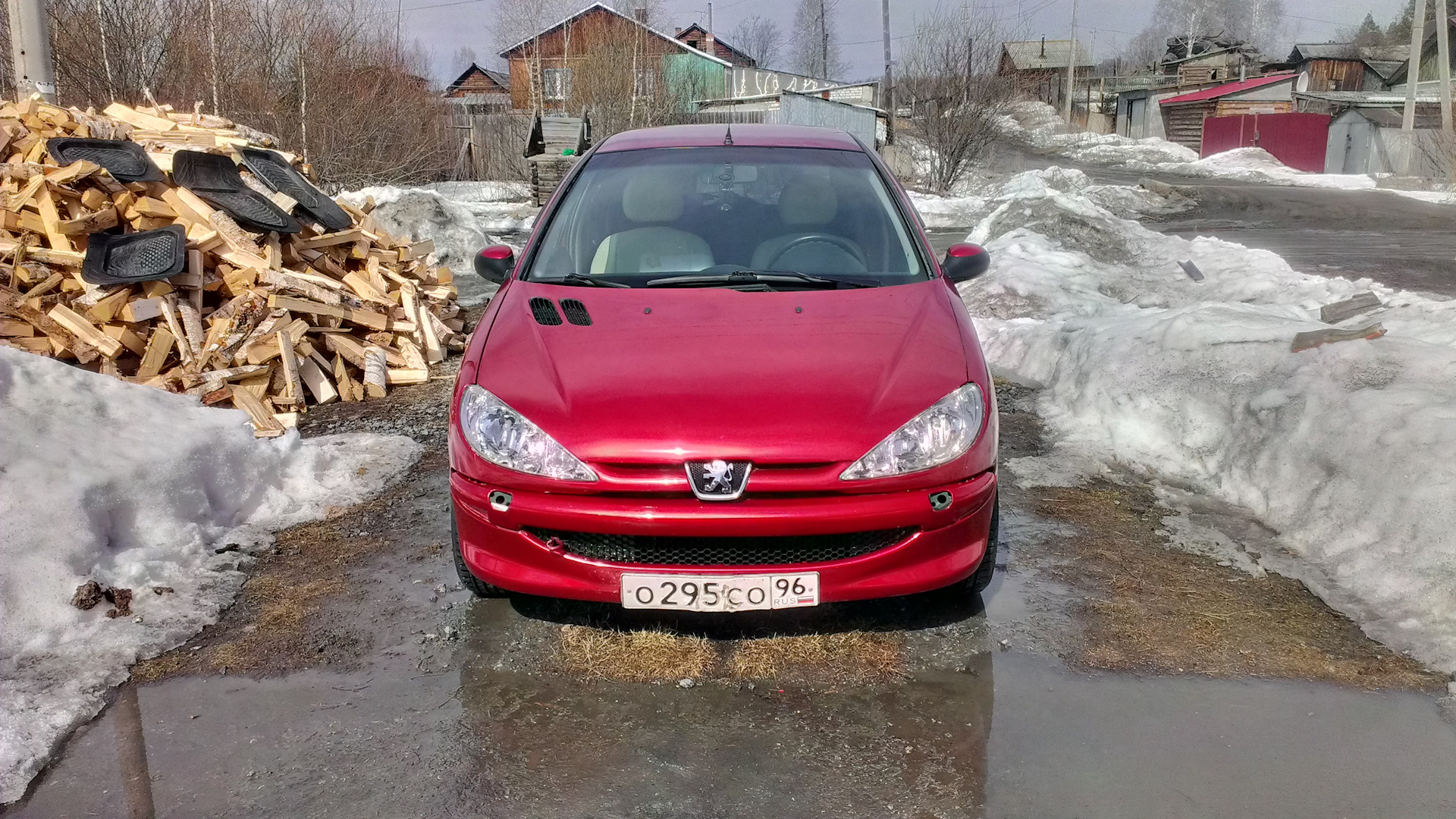 Peugeot 206 1.4 бензиновый 2006 | Красный Кошак на DRIVE2