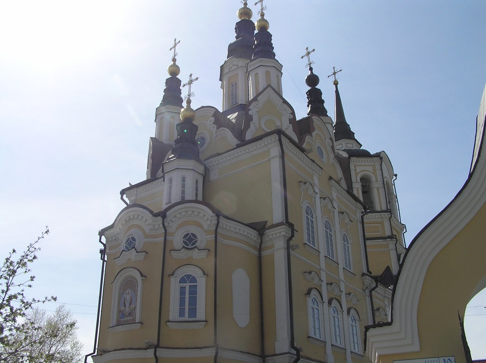 Воскресенская Церковь Томск внутри