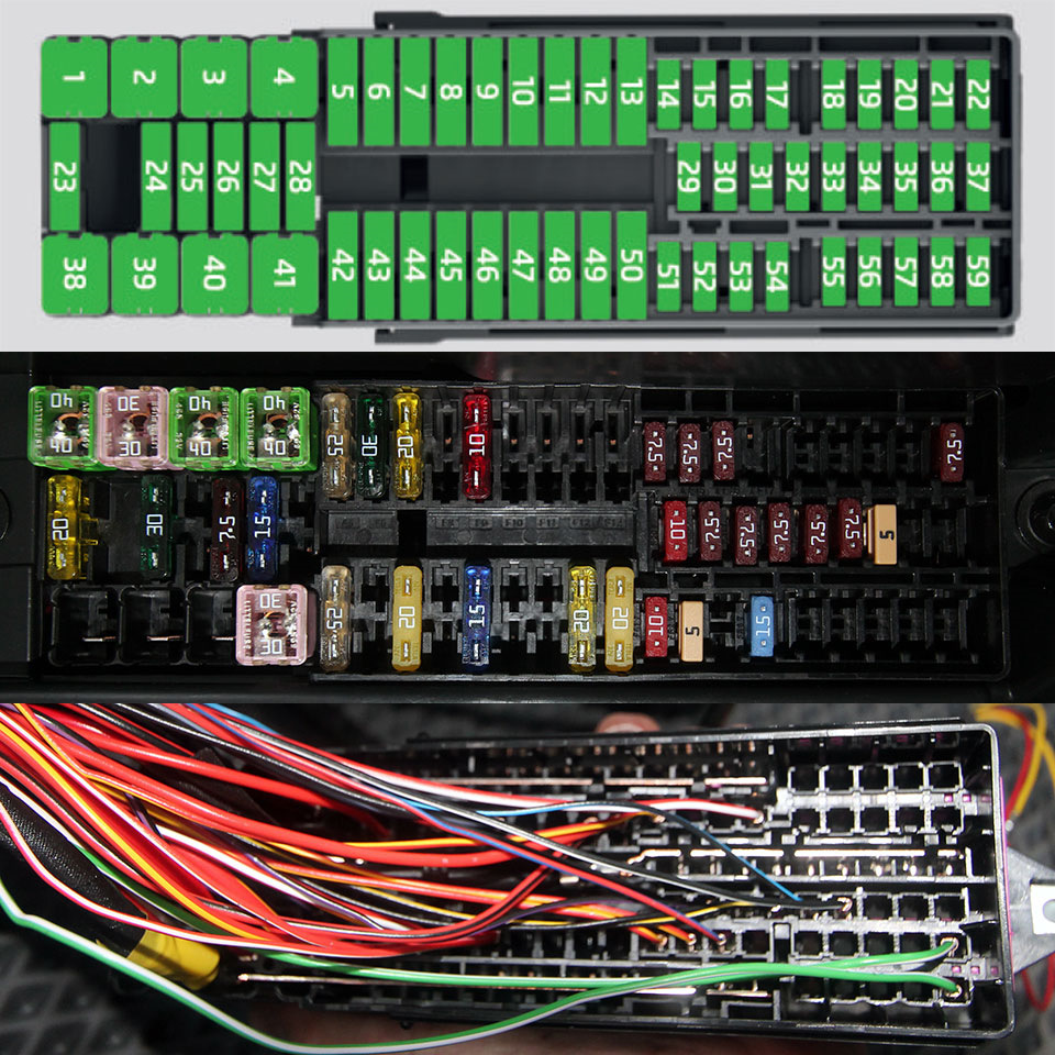 Схема предохранителей шкода рапид 2018