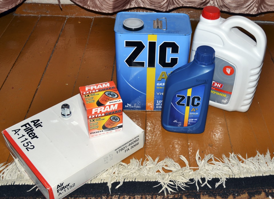 Поменял масло в 1JZ, фильтр масляный, воздушный. — Toyota Mark II (90 ...