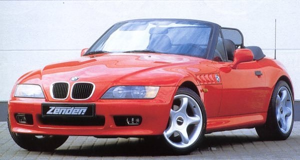 Zender (колёса Monzа). Кстати, OEM спойлер, который из 3-х частей, у Z3 тоже производства Zender — BMW Z3