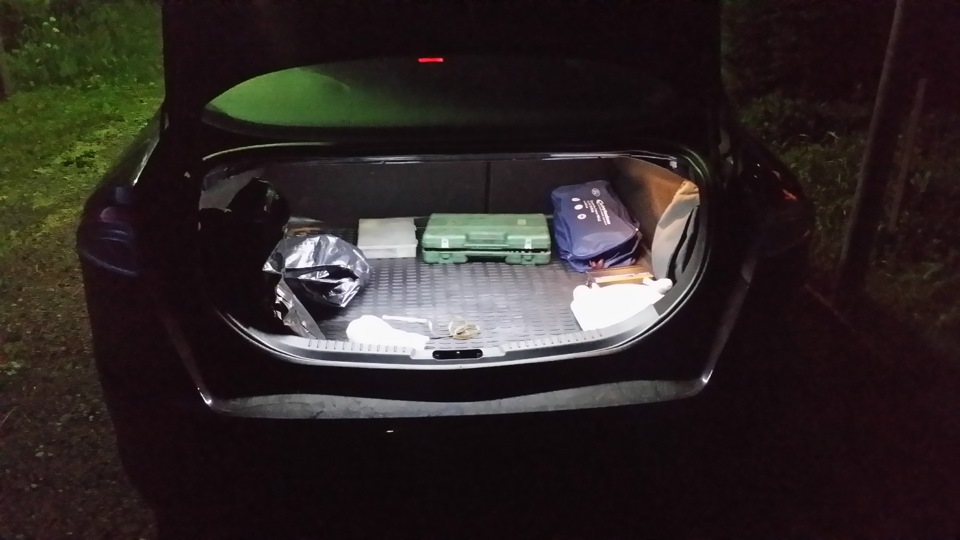 Вот так смотрится в полной темноте. — Ford Mondeo IV