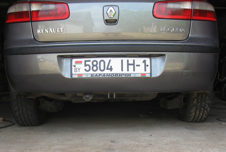 Проставки под задние пружины . — Renault Laguna II, 1,9 л, 2002 года ...