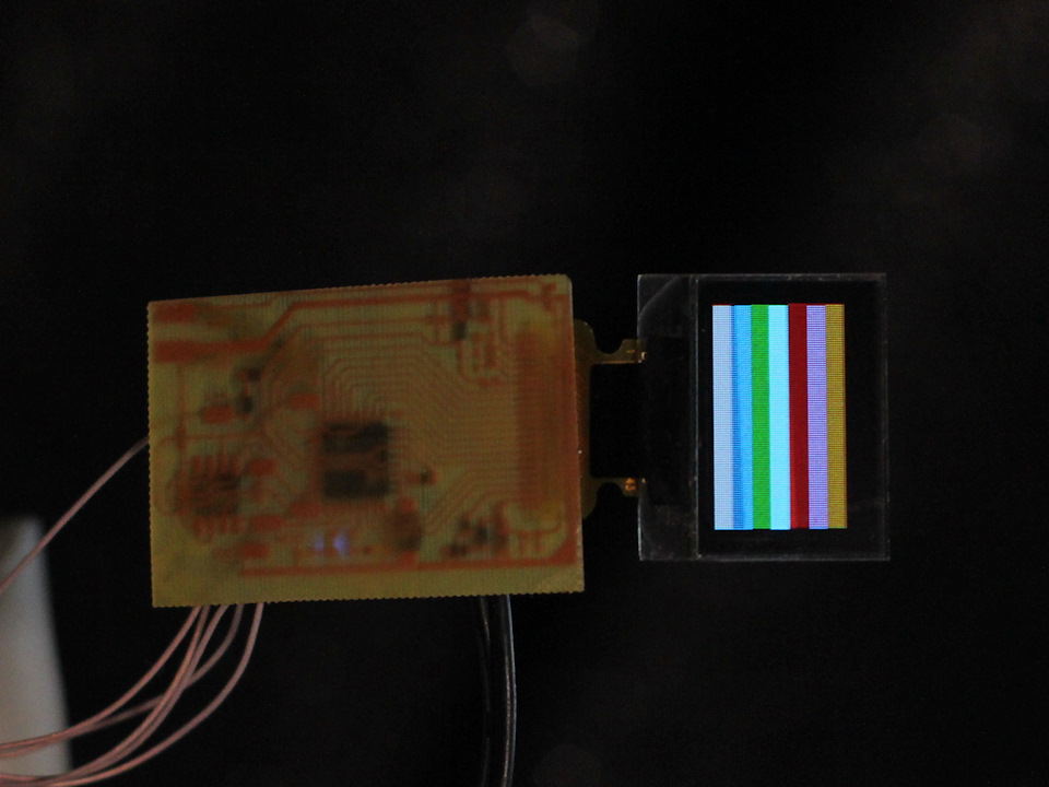 OLED RGB selector automatic the beginning part two