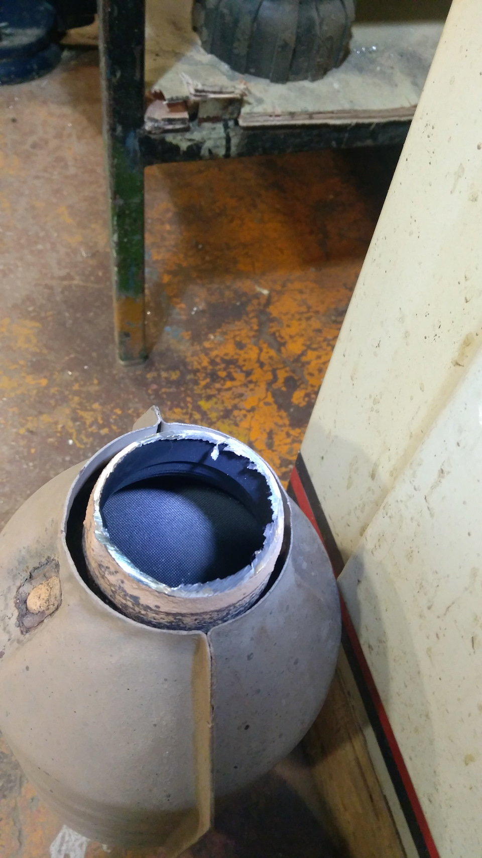 самодельный пламегаситель и его установка часть1 — Mitsubishi Lancer X ...