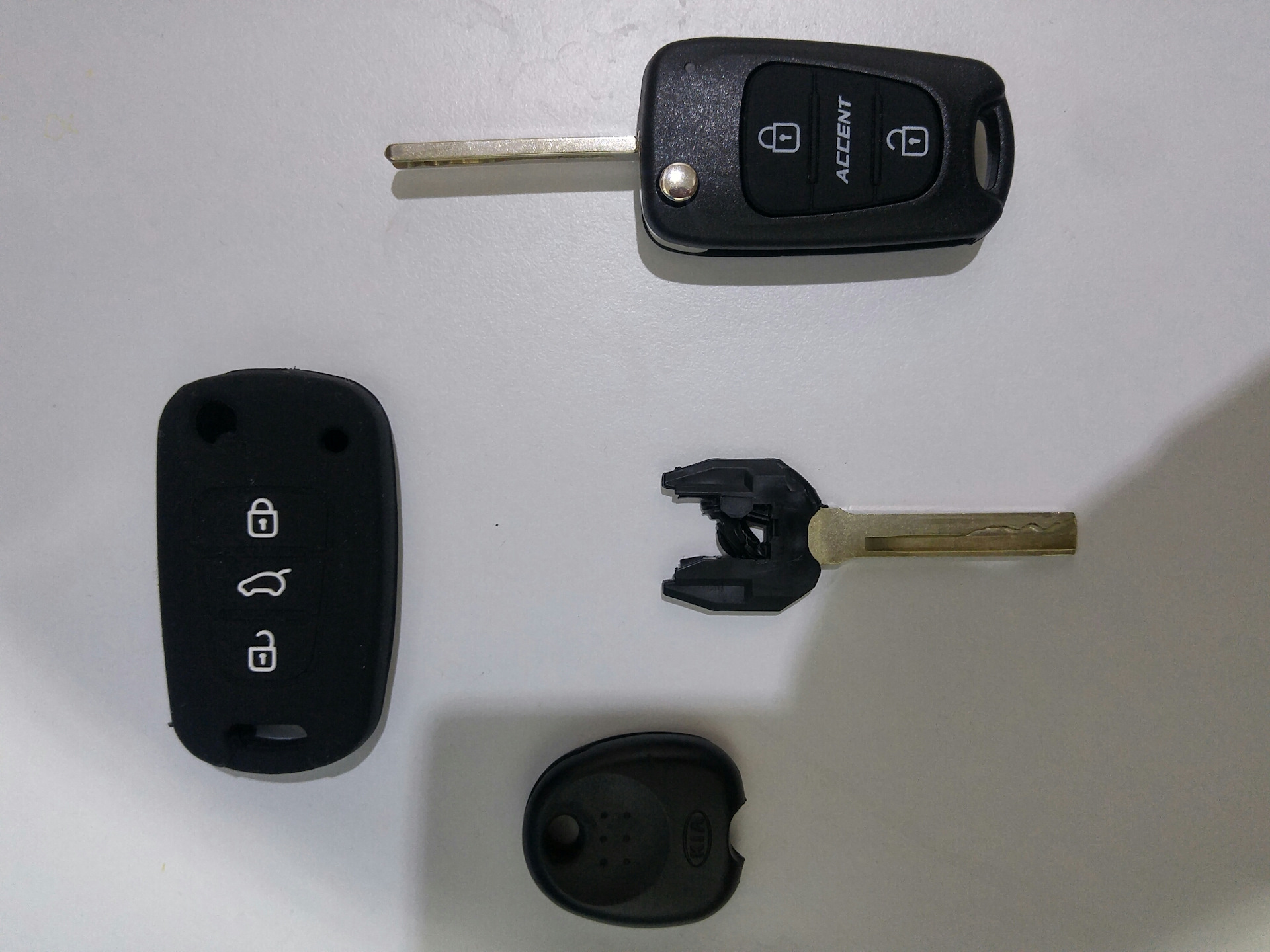 Выкидной ключ кирюше =) — KIA Rio (3G), 1,6 л, 2016 года | аксессуары ...