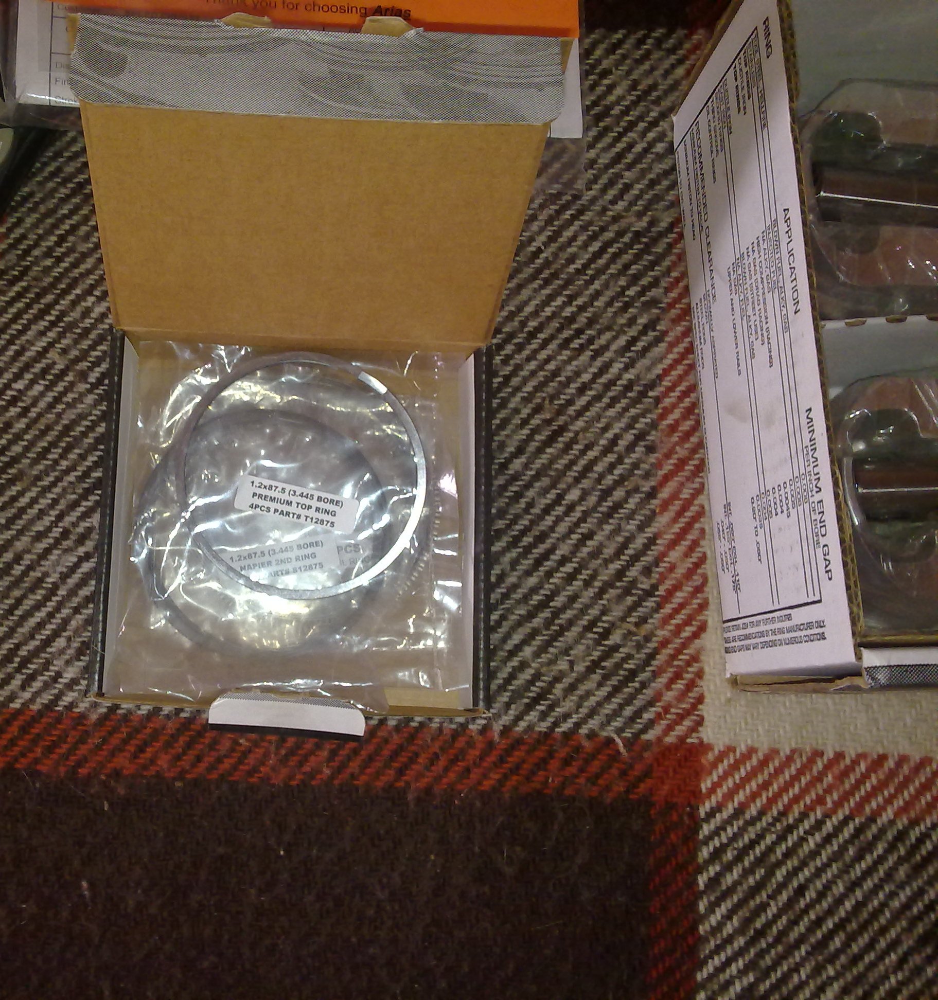 Arias Pistons, Шпильки ARP, Прокладка — Mazda 3 MPS (1G), 2,3 л, 2008 года тюнинг DRIVE2