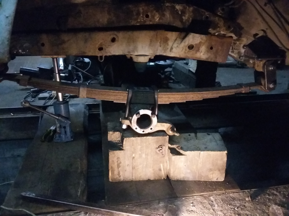 как установить кастор на гибридном мосту Волга-УАЗ — Сообщество ...