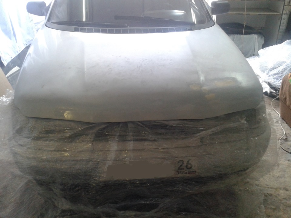 сделал капот "Бэд Бой" — Lada 21120, 1,5 л, 2002 года | стайлинг | DRIVE2