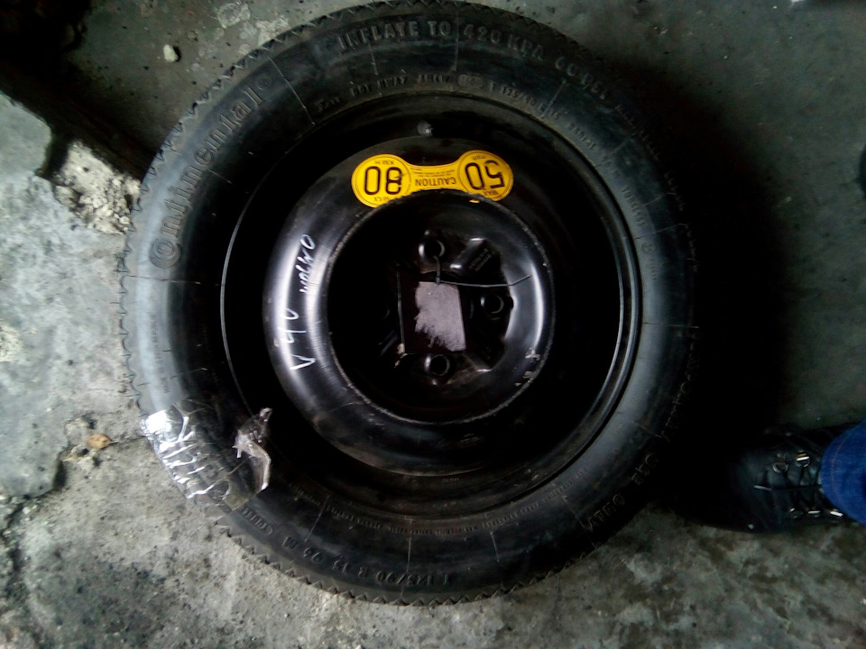 Купил докатку, как лучше разместить? — Chevrolet Lacetti Sedan, 1,6 л ...