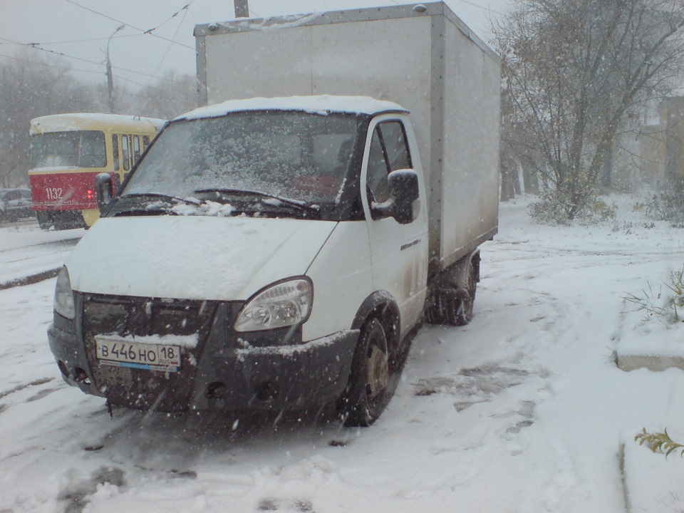 Первый снег — ГАЗ Газель, 2,8 л, 2011 года | наблюдение | DRIVE2