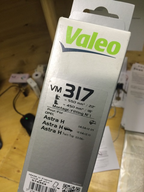 VM317 Щетка стеклоочистителя зимняя, 450мм VALEO | Запчасти на DRIVE2