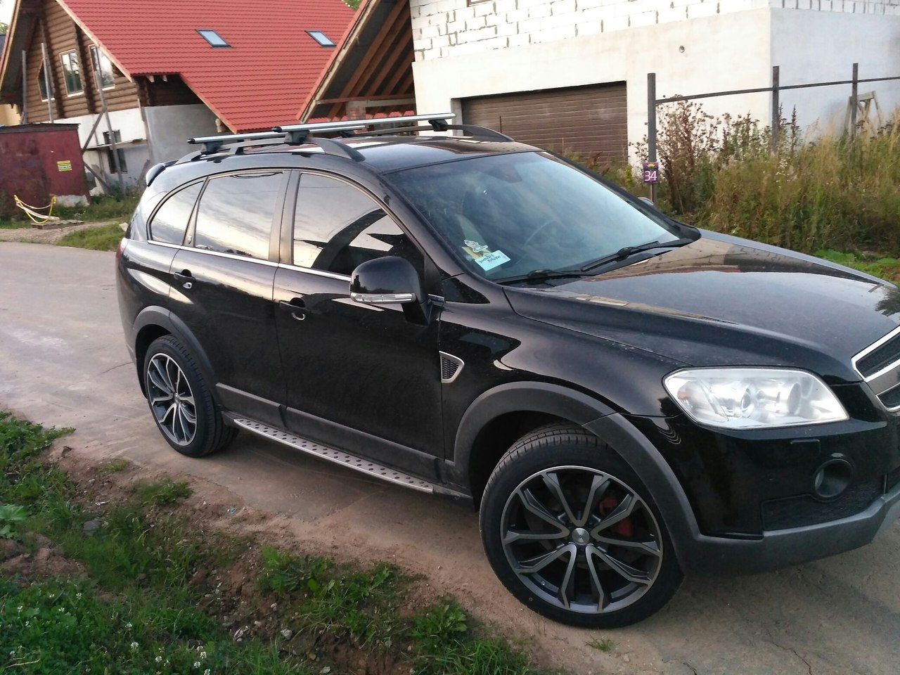 Chevrolet Captiva на 22 дисках