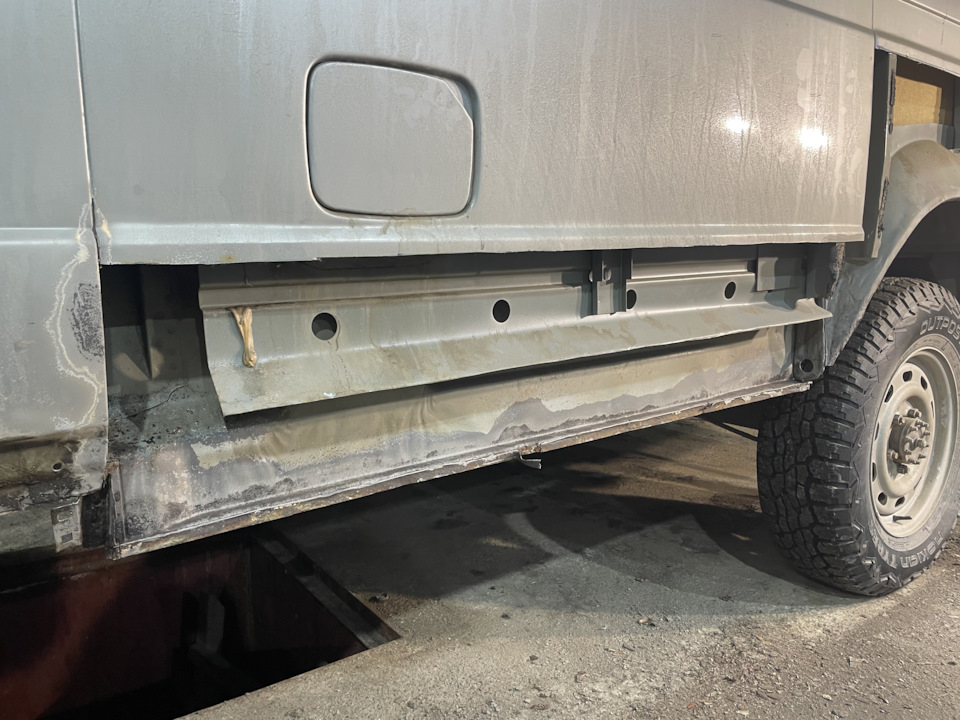 Замена поврежденных кузовных деталей Соболь 4*4 — ГАЗ Соболь 4х4, 2,7 л ...