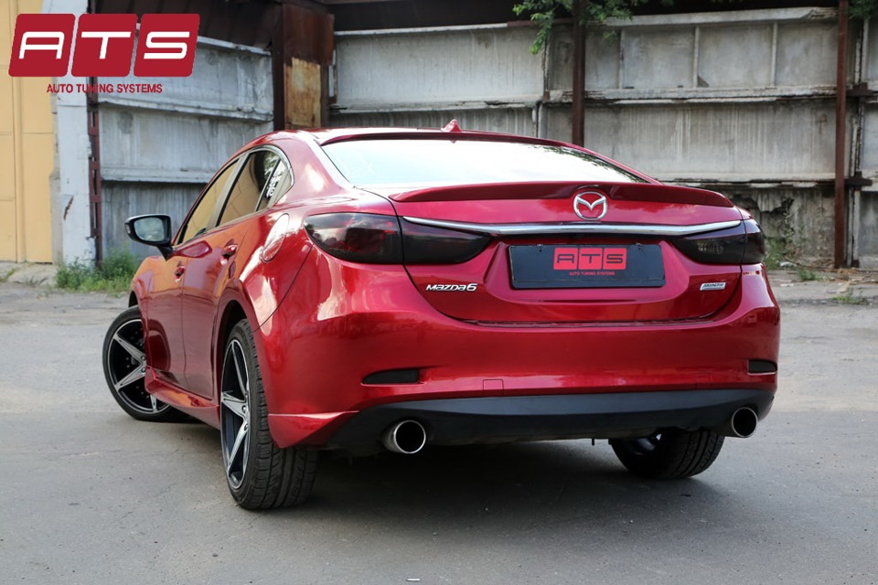 бампер mazda 6 gj