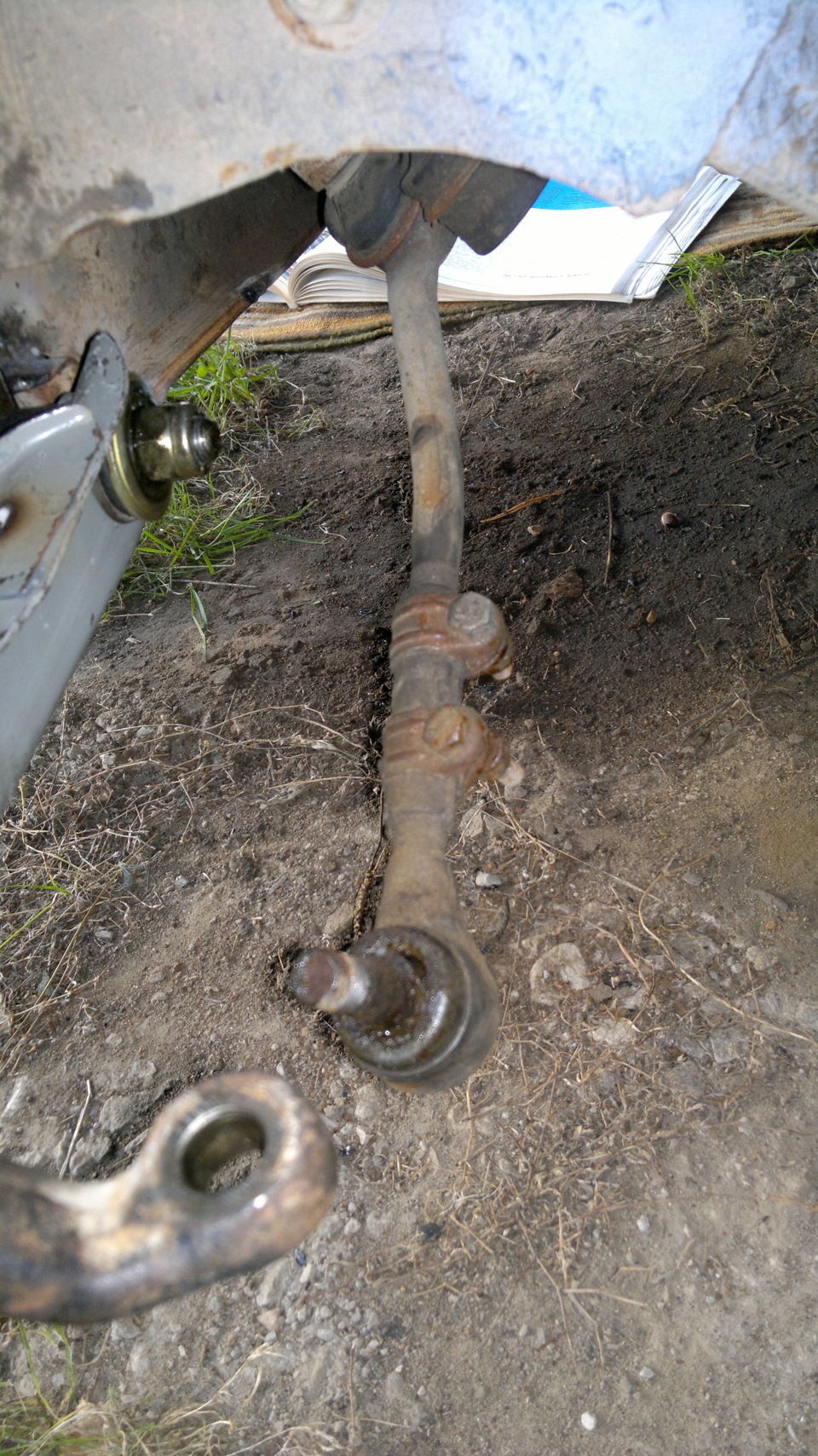 Жесткое снятие рулевых тяг, маятника. — Lada 21074, 1,5 л, 2005 года ...