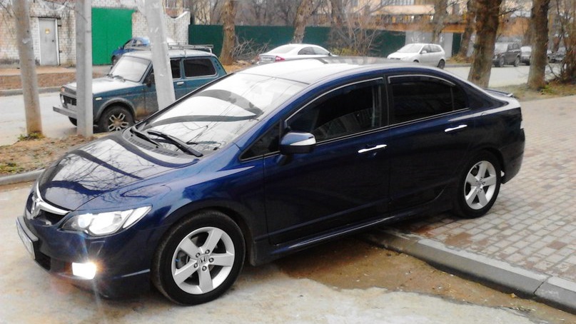 Полировка honda civic 4d