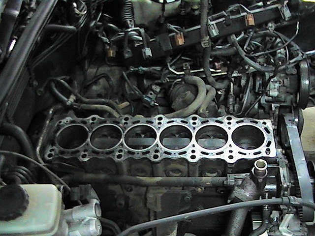 Как снять двигатель 1jz