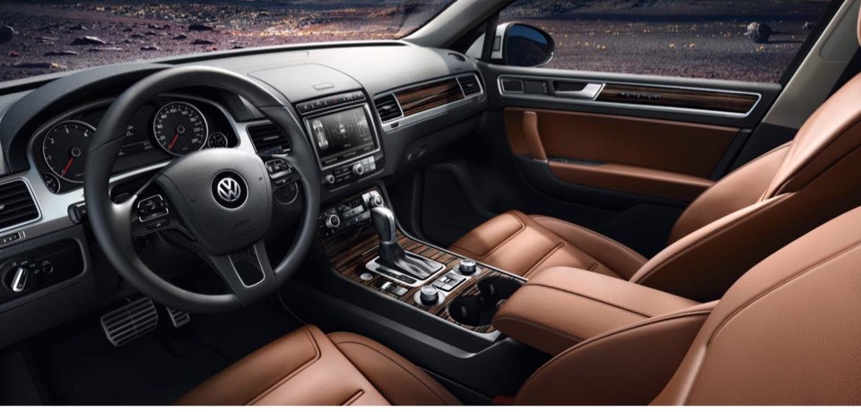 Интерьер volkswagen touareg