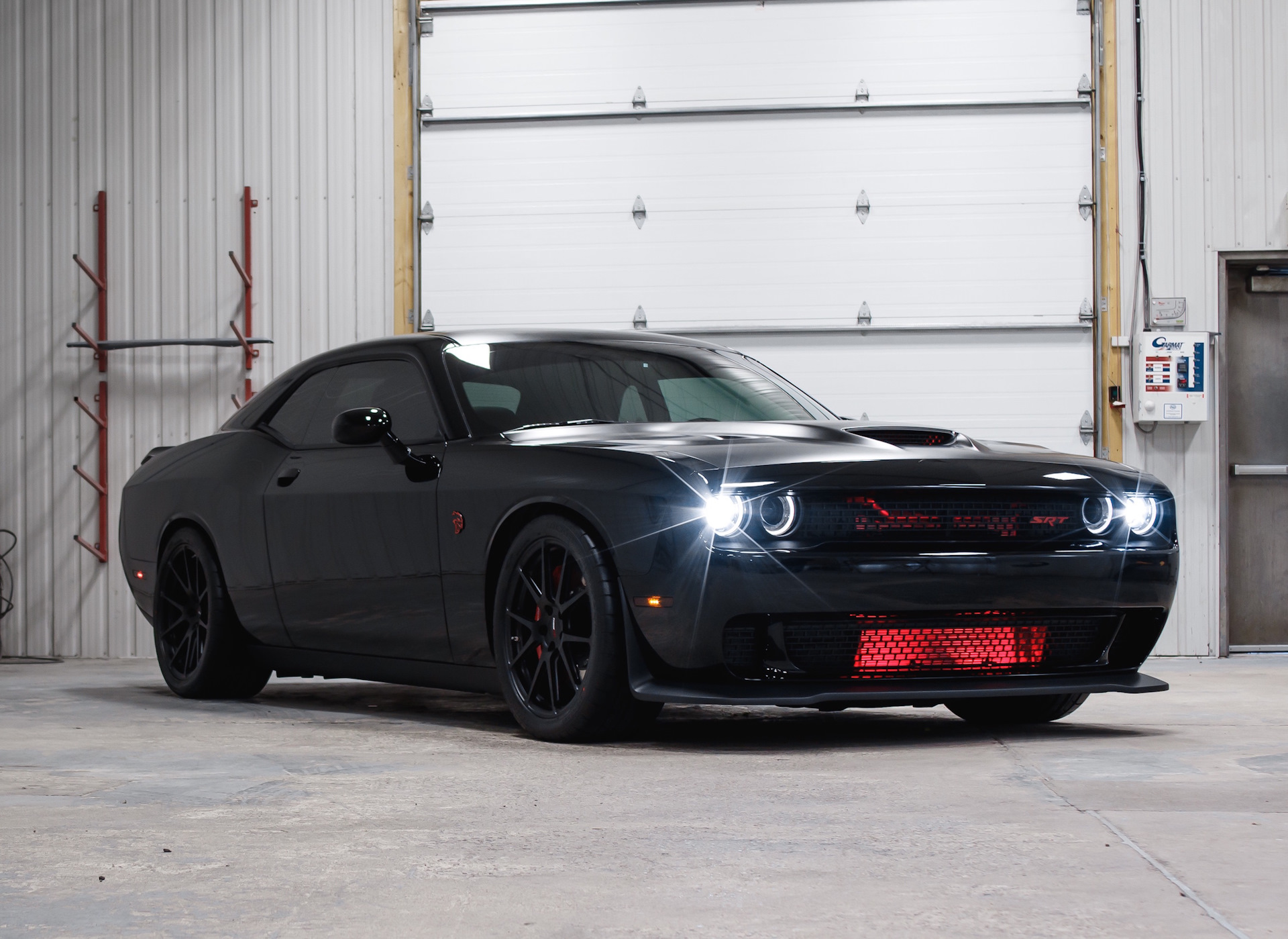 dodge challenger black