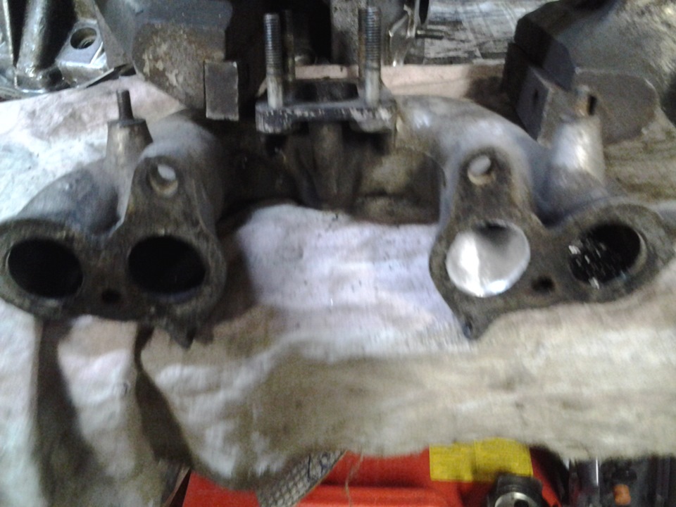 Доработка впускного коллектора ваз 08 — Lada 21083, 1,5 л, 1996 года ...